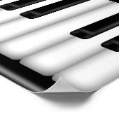 Grand Piano Poster (Ecke)