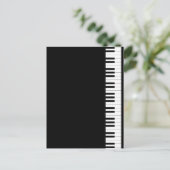 Grand Piano Postkarte (Stehend Vorderseite)