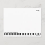 Grand Piano Postkarte (Rückseite)