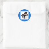 Grand Piano Sticker (Tasche)