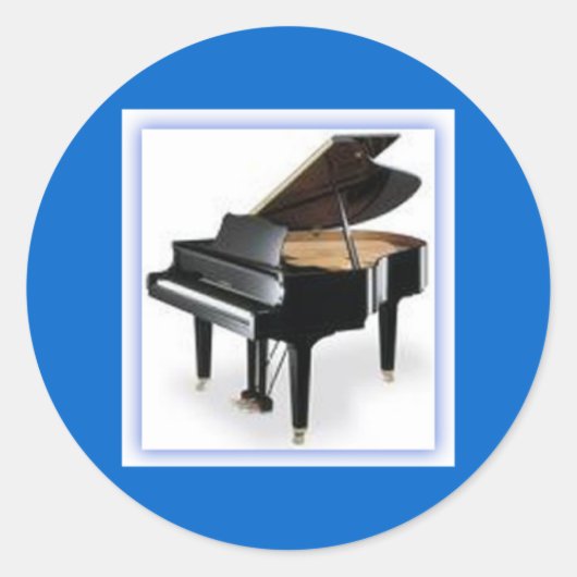 Grand Piano Sticker (Vorderseite)
