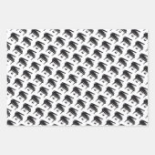 Grand Piano Tiled Pattern Geschenkpapier Set (Vorderseite 3)