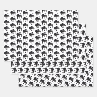 Grand Piano Tiled Pattern Geschenkpapier Set
