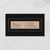 Grand Piano Visitenkarte (Rückseite)