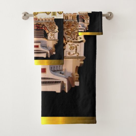Grand Pipe Organ Gast Badhandtuch Set (Insitu)