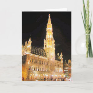 GRAND PLACE, BRÜSSEL BELGIEN KARTE