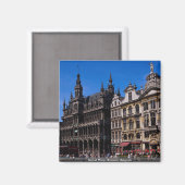 Grand Place, Brüssel, Belgien Magnet (Vorderseite/Rückseite)