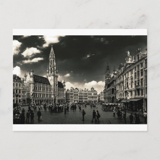Grand-Place, Brüssel, Belgien Postkarte (Vorderseite)