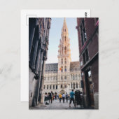 Grand-Place, Brüssel, Belgien Postkarte (Vorne/Hinten)