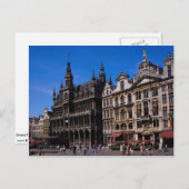 Grand Place, Brüssel, Belgien Postkarte (Vorne/Hinten)