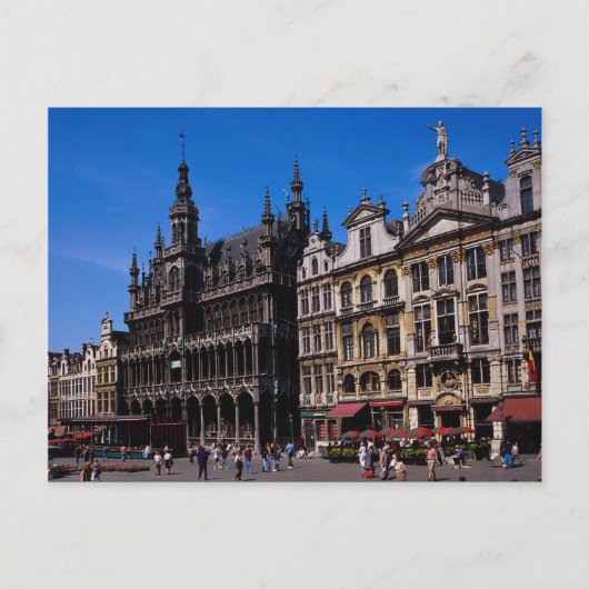 Grand Place, Brüssel, Belgien Postkarte (Vorderseite)