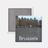 Grand Place, Brüssel Magnet (Vorderseite/Rückseite)