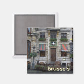 Grand Place, Brüssel Magnet (Vorderseite/Rückseite)
