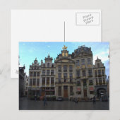 Grand Place, Brüssel Postkarte (Vorne/Hinten)