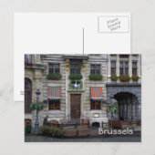 Grand Place, Brüssel Postkarte (Vorne/Hinten)