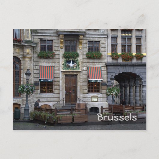 Grand Place, Brüssel Postkarte (Vorderseite)