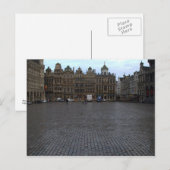 Grand Place, Brüssel Postkarte (Vorne/Hinten)