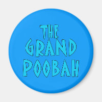 Grand Poobah Blue Schriftart Products