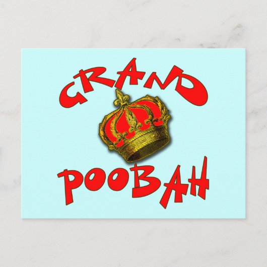 Grand Poobah mit Crown Products Postkarte (Vorderseite)