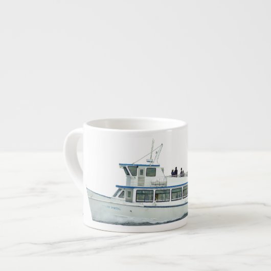 Grand Portal Schiff Espresso Tasse (Vorderseite Links)