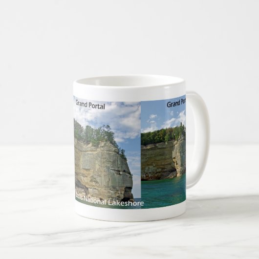 Grand Portal-Tasse Kaffeetasse (VorderseiteRechts)