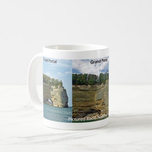 Grand Portal-Tasse Kaffeetasse (Vorderseite Links)