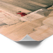 Grand Portico des Philae-Tempels, Nubia Poster (Ecke)