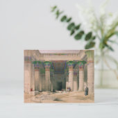 Grand Portico des Philae-Tempels, Nubia Postkarte (Stehend Vorderseite)
