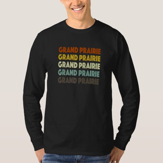 Grand Prairie Texas American Tx USA Heimat Resid T-Shirt (Vorderseite)
