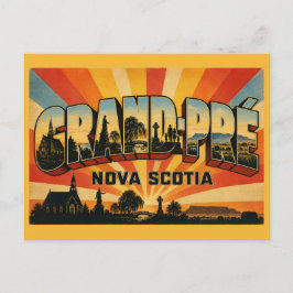 Grand-Pré National Historic Site Nova Scotia Postkarte