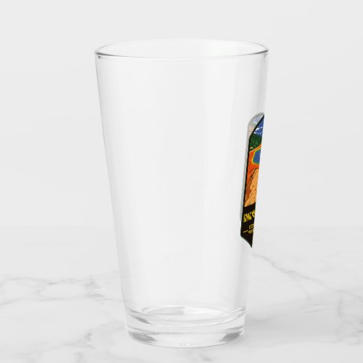 Grand Prisma Spring Yellowstone Nationalpark Glas (Rechts)