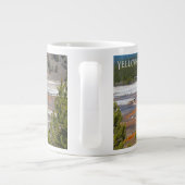 Grand Prisma Spring Yellowstone Nationalpark Jumbo-Tasse (Rückseite)