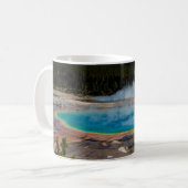 Grand Prisma Spring Yellowstone Nationalpark Kaffeetasse (Vorderseite Links)