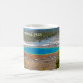 Grand Prisma Spring Yellowstone Nationalpark Kaffeetasse (Mittel)