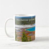 Grand Prisma Spring Yellowstone Nationalpark Kaffeetasse (Links)