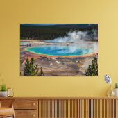 Grand Prisma Spring Yellowstone Nationalpark Leinwanddruck (Insitu (Wohnzimmer))