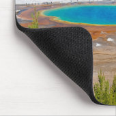 Grand Prisma Spring Yellowstone Nationalpark Mousepad (Ecke)