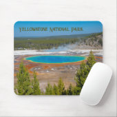 Grand Prisma Spring Yellowstone Nationalpark Mousepad (Mit Mouse)