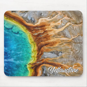 Grand Prisma Spring Yellowstone Nationalpark Mousepad