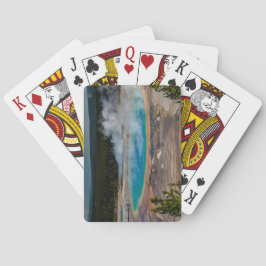 Grand Prisma Spring Yellowstone Nationalpark Spielkarten