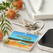 Grand Prisma Yellowstone Nationalpark Vintag Schlüsselanhänger (Vorderseite rechts)