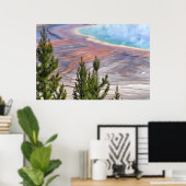 Grand Prismatic Aussicht Poster (Heimbüro)