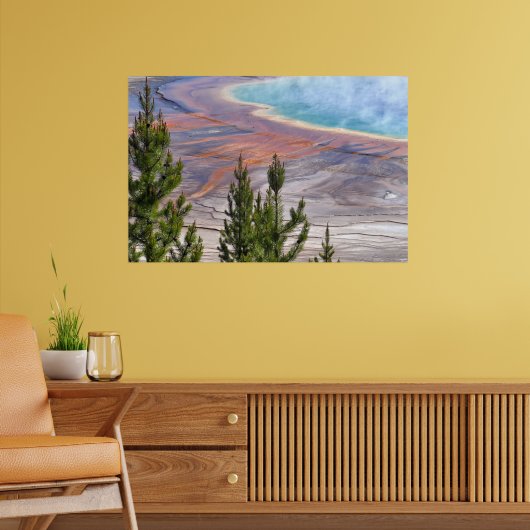 Grand Prismatic Aussicht Poster (Wohnzimmer 2)