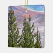 Grand Prismatic Overlook Keramikornament (Links)