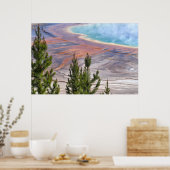 Grand Prismatic Overlook Poster (Küche)