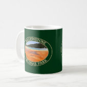 Grand Prismatic Spring auf dem Yellowstone Nationa Kaffeetasse (Vorderseite Links)