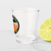 Grand Prismatic Spring auf dem Yellowstone Nationa Schnapsglas (Rechts)