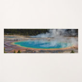 Grand Prismatic Spring Yellowstone National Park Yogamatte (Vorderseite (Horizontal))