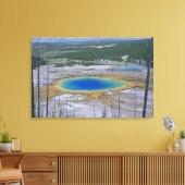 Grand Prismatic Spring, Yellowstone Nationalpark, Leinwanddruck (Insitu (Wohnzimmer))