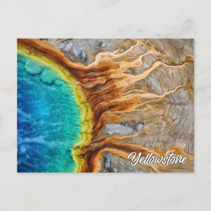 Grand Prismatic Spring, Yellowstone Nationalpark Postkarte